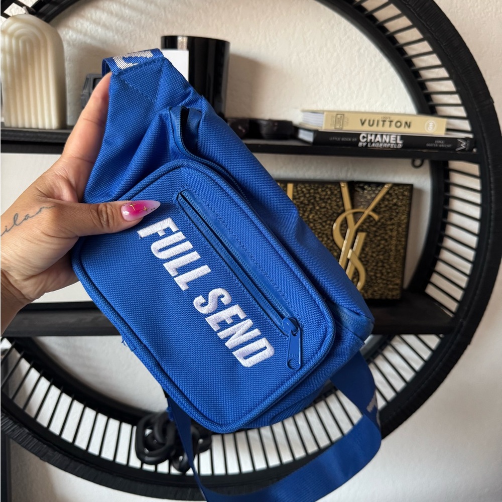 Nelk boys full send blue fanny pack